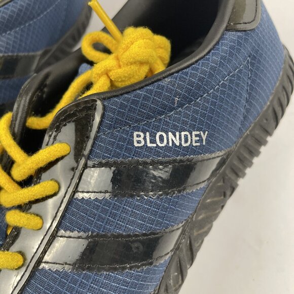 adidas Blondey McCoy x Gazelle Indoor Shoes Men’s 5 Black Blue GY4425 - Picture 10 of 12